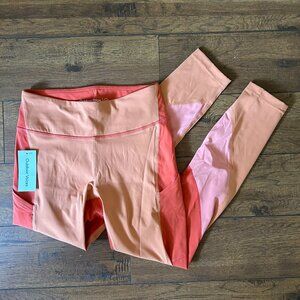 Outdoor Voices 7/8 Orange Leggings Size Small